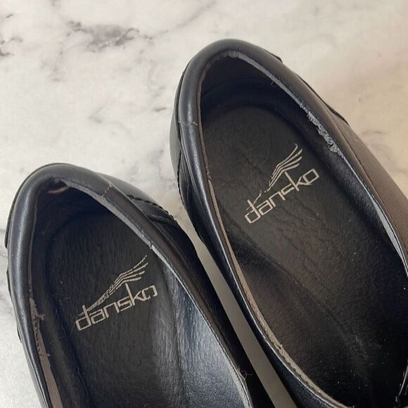 Dansko Black Franny Loafer 39 - Picture 5 of 7